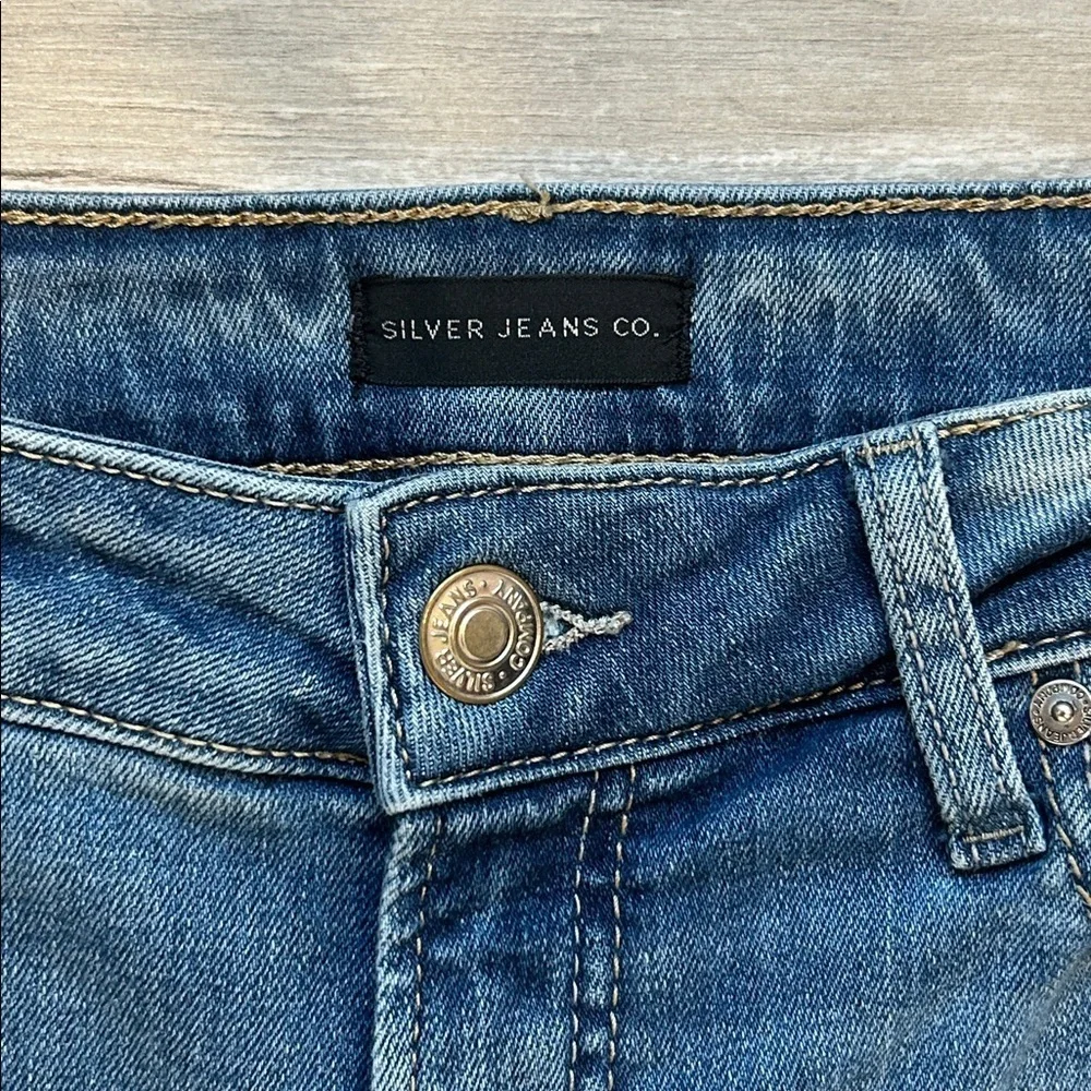 Silver Jeans Suki straight crop jeans size 29
